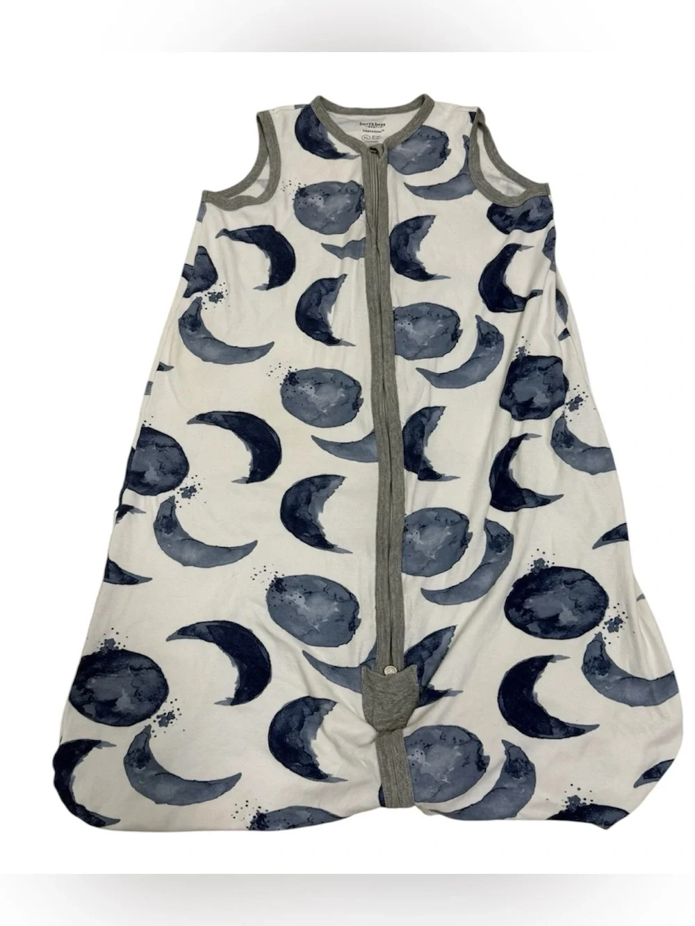 Bert’s Bees Moon Print Sleep Sack - Navy on White Size XL 18-24 months